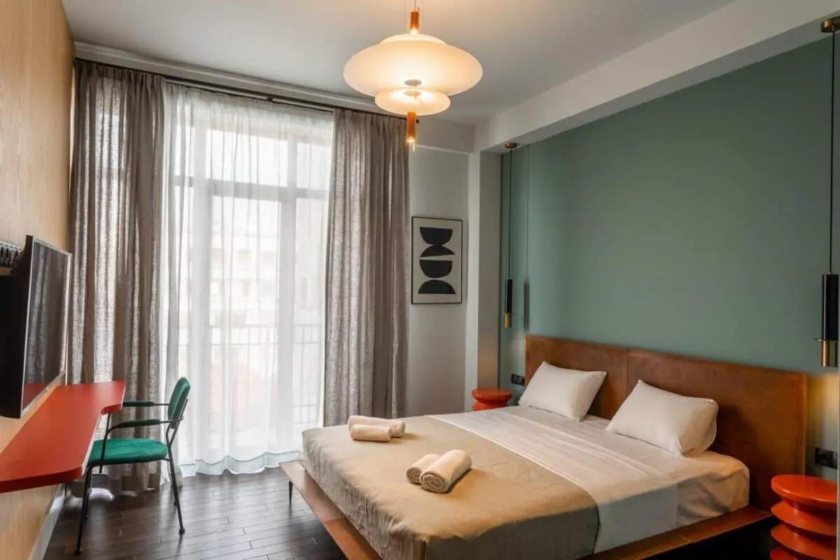 Image 1 of 2BR apartment with a small balcony in Sololaki