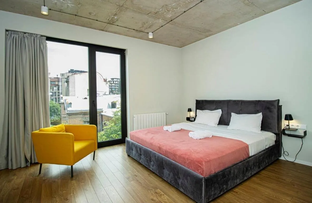 Image of 2BR luxury apartment with 2 Balconies in historic Tbilisi