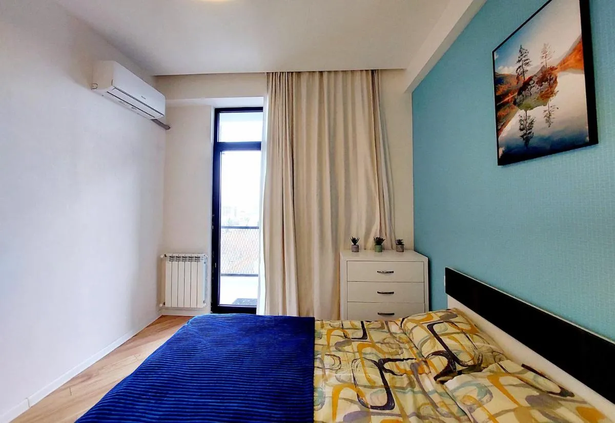 Image 5 of Cozy 1BR Apt near Metro Station on Saburtalo.