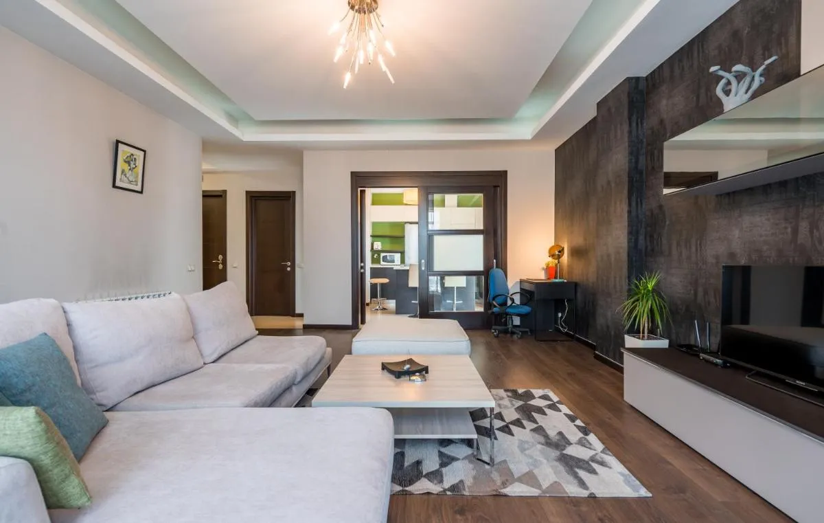 Image of lovely space in vake with balcony,2 bedroom apt.