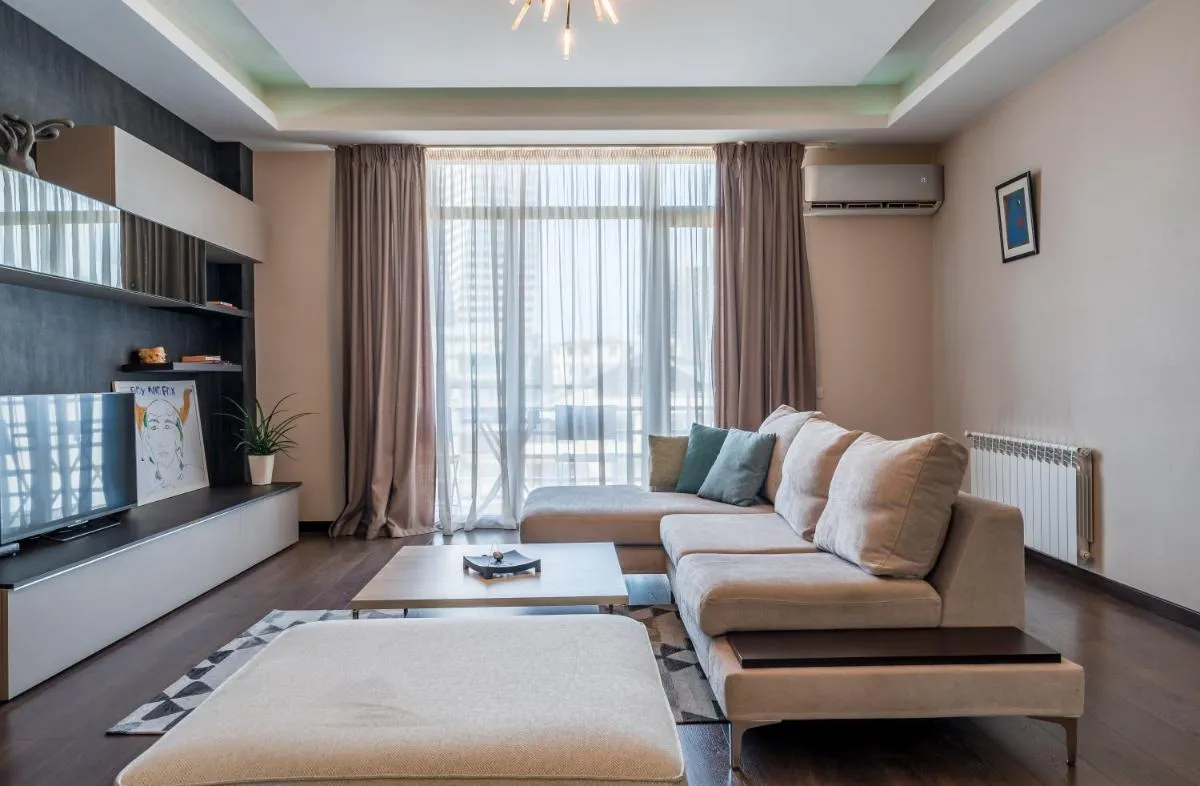 Image 1 of lovely space in vake with balcony,2 bedroom apt.
