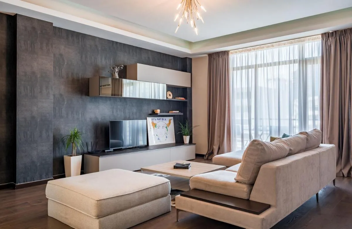 Image 4 of lovely space in vake with balcony,2 bedroom apt.