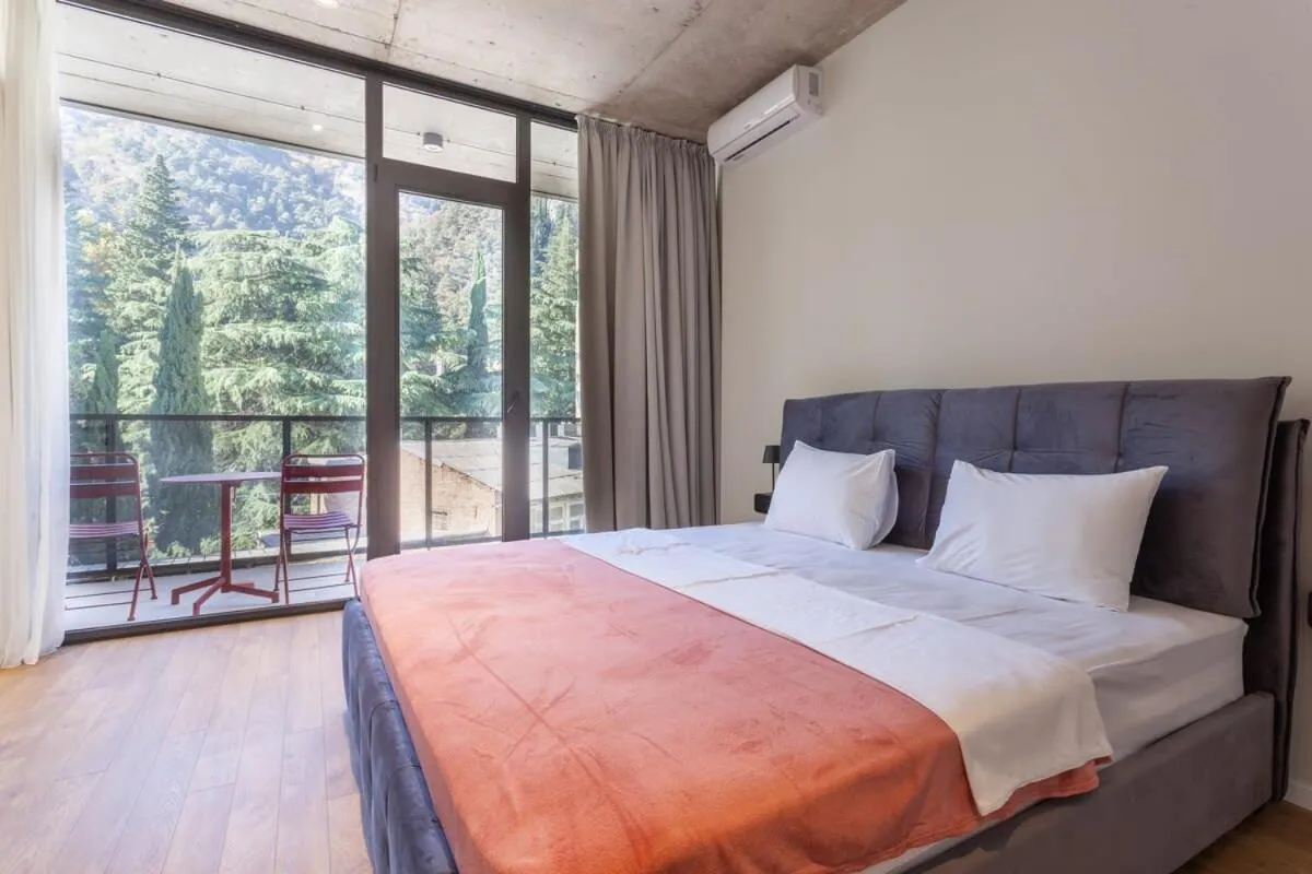 Image 1 of stylish 3BR apt with 2 balconies in historic Tbilisi