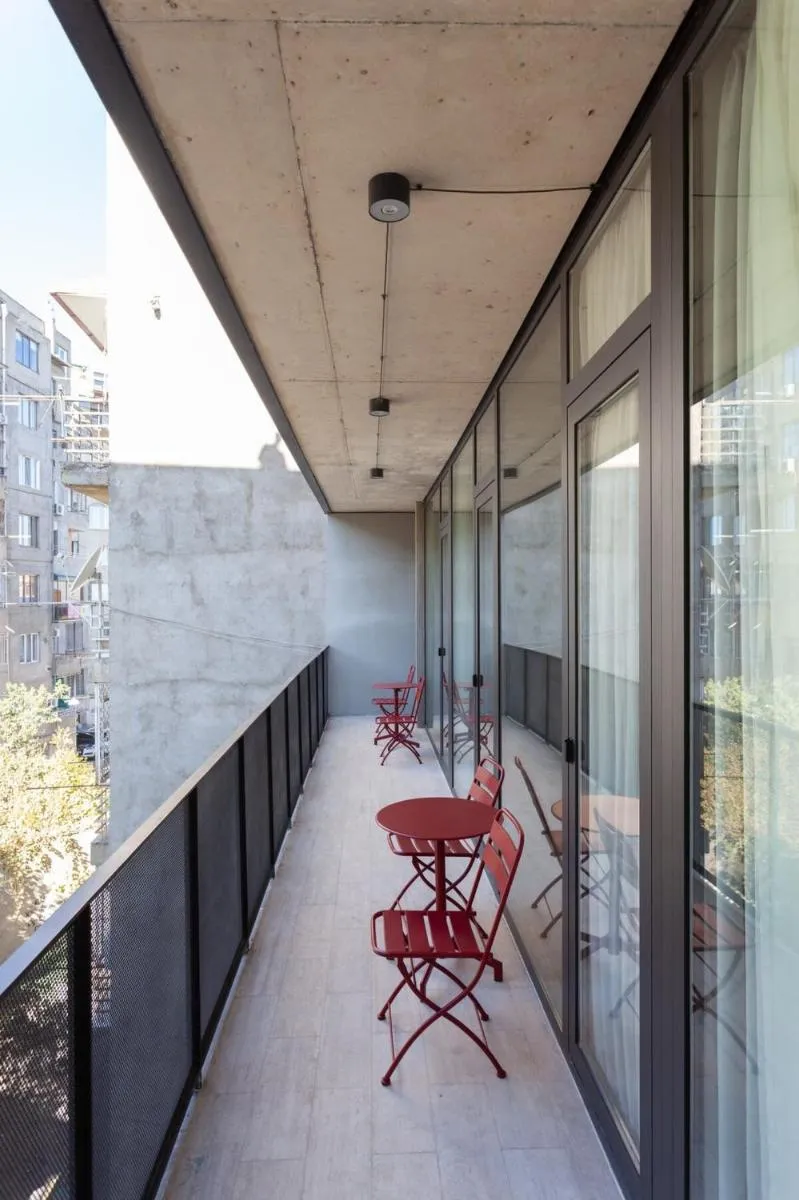 Image 5 of stylish 3BR apt with 2 balconies in historic Tbilisi