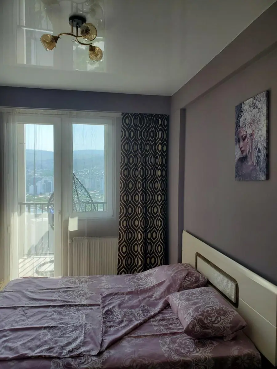 Image 1 of Cozy 1-bedroom unit in Tbilisi, with amazing view