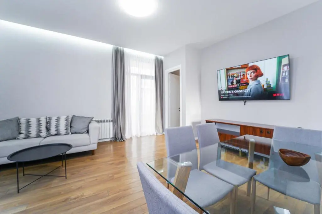 Image of Luxury apartment with balcony on avenue Melikishvili, city center