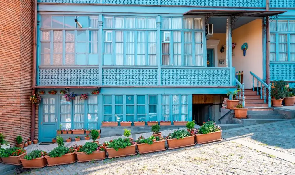 Image of Old Tbilisi Located Near Botanical Garden